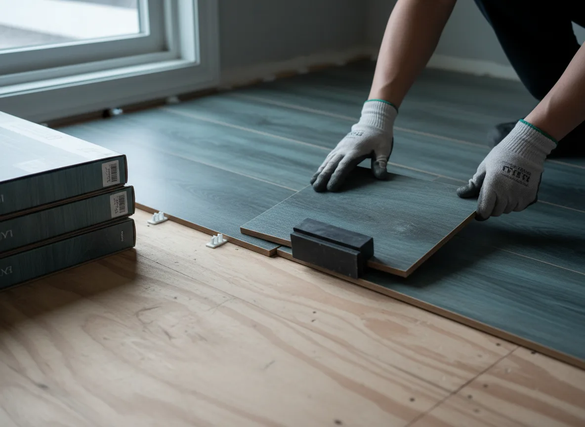 Luxury Vinyl Plank Installation company in Kevin, MT